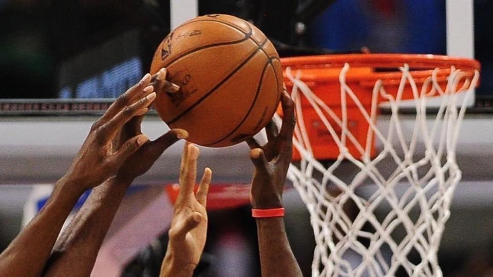 Visuel de basketball présenté dans les archives AfroBasket.
